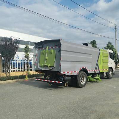 国六扫路车路面吸尘清扫车城乡道路清洁东风环卫扫地车洗扫一体车