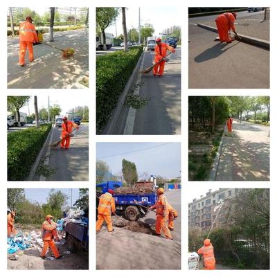 崮云湖街道环卫、保洁齐努力