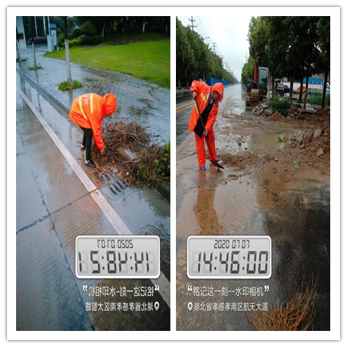 雪后第一时间清扫道路,方便他,她人,方便自己,雪天路滑注.