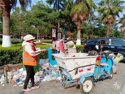 昆明西山区迅速出击裸露垃圾全消除