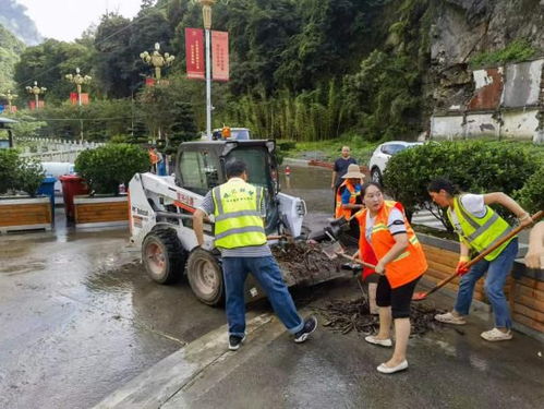 宝兴这段路全部清理干净