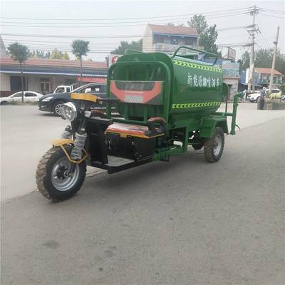 浙江绍兴三轮洒水车工地道路冲洗车 工地高压水炮车