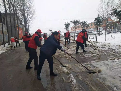 清理道路积雪 保障交通安全