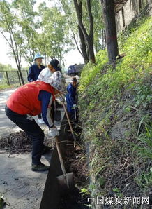 铜川华远实业下石节社区自发组织清理道路水沟 保障人车出行安全