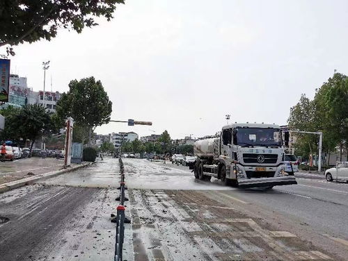 德州环卫 清理积水落叶 确保道路整洁